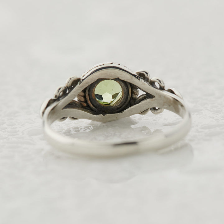 Peridot Eden Sterling Silver Ring