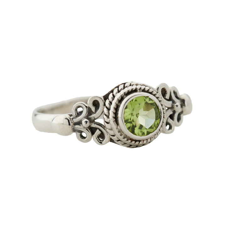 Peridot Eden Sterling Silver Ring