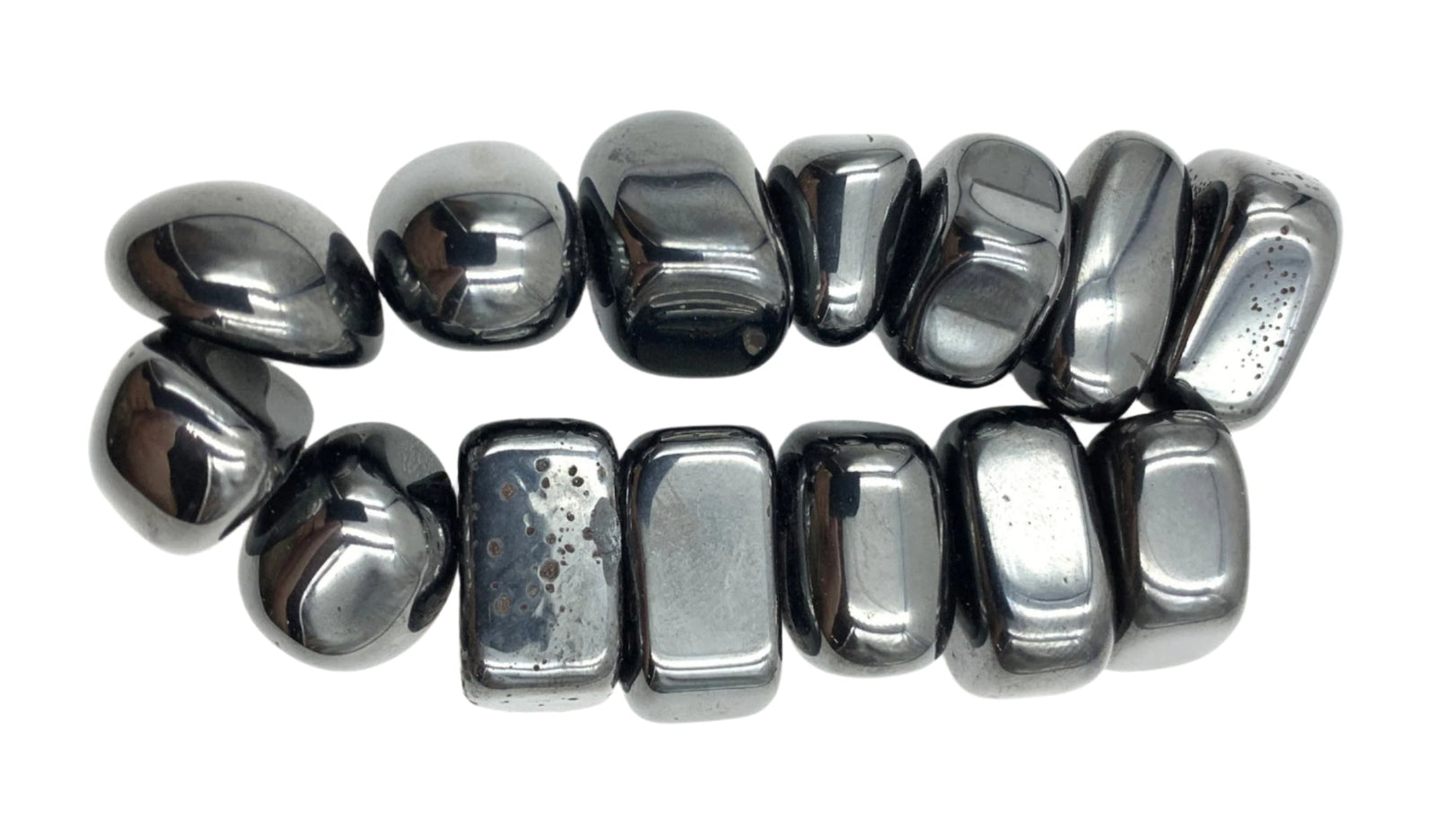 Hematite [magnetized] Tumbled