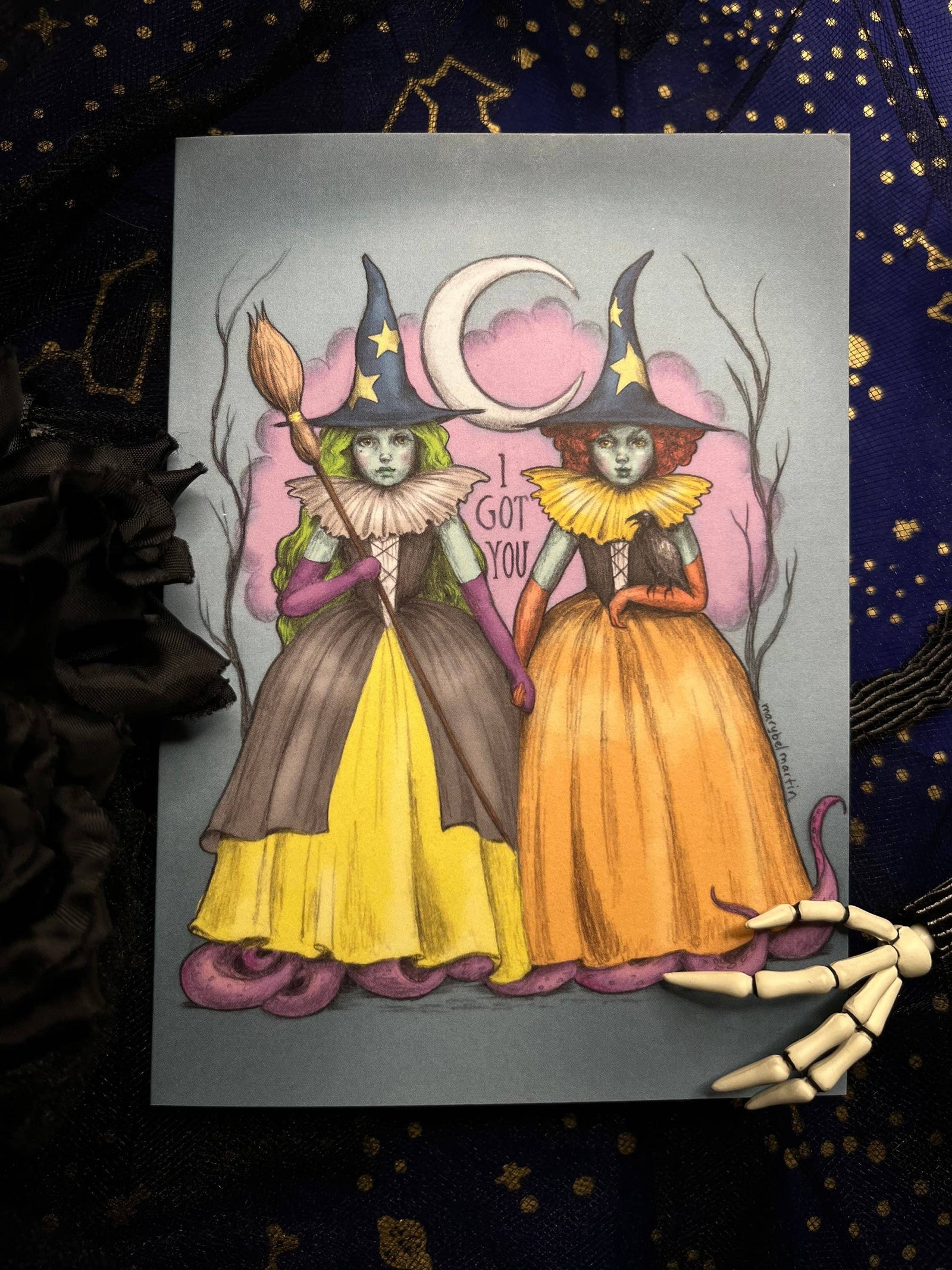 I Got You - Sea Witch - Blank Greeting Card 4.5 X 6.5 "