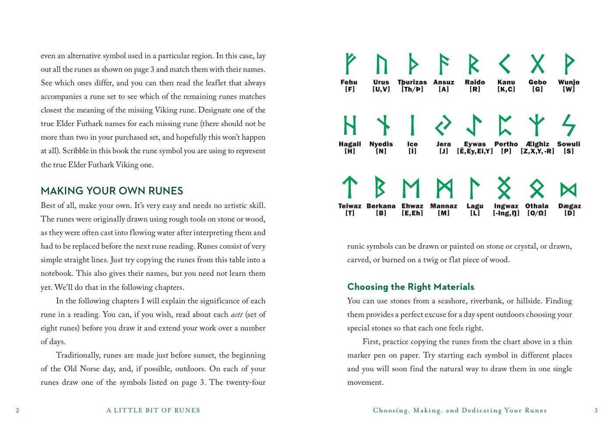 A Little Bit of Runes by Cassandra Eason