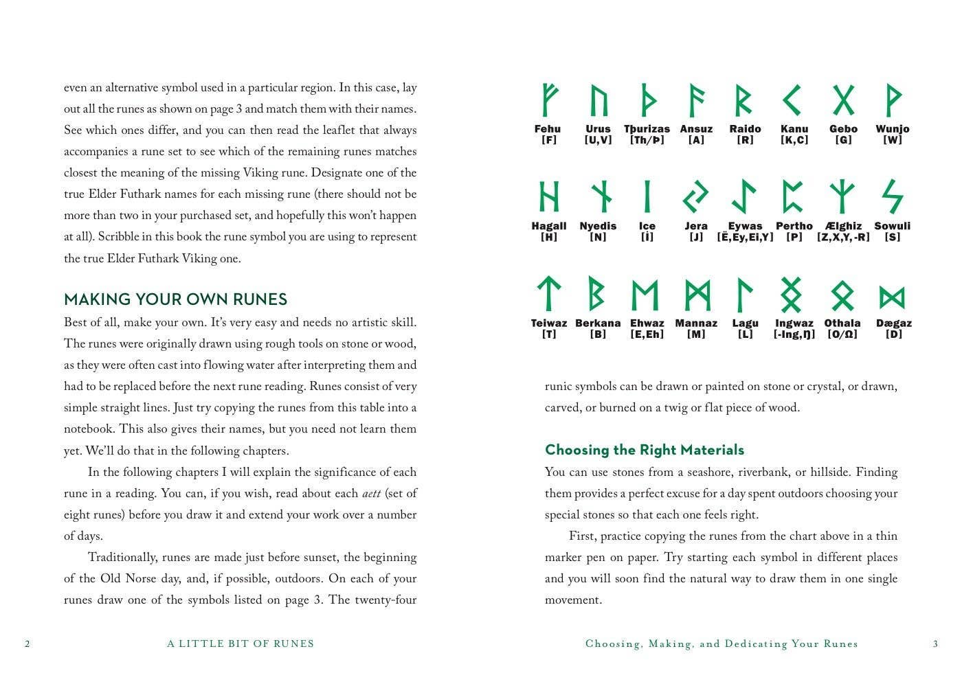 A Little Bit of Runes by Cassandra Eason