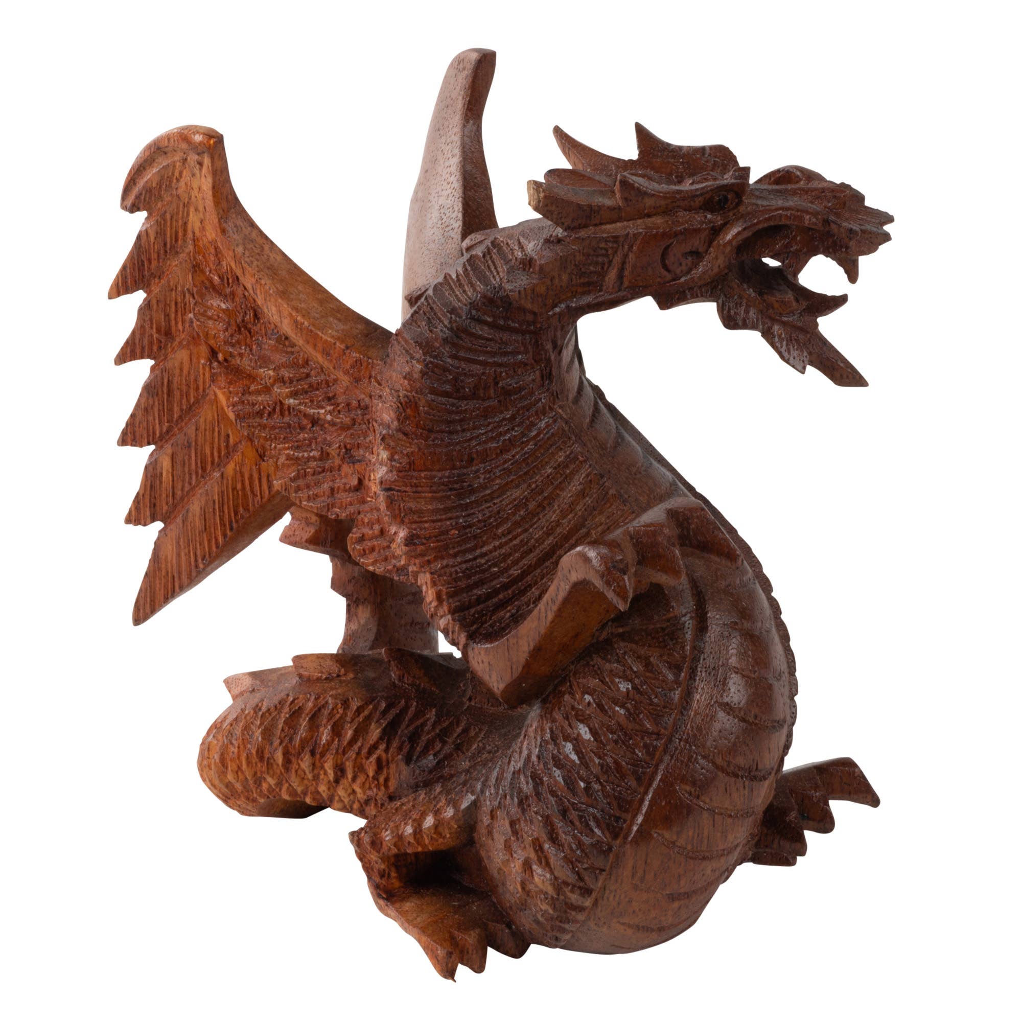 DRAGON WOOD CARVING