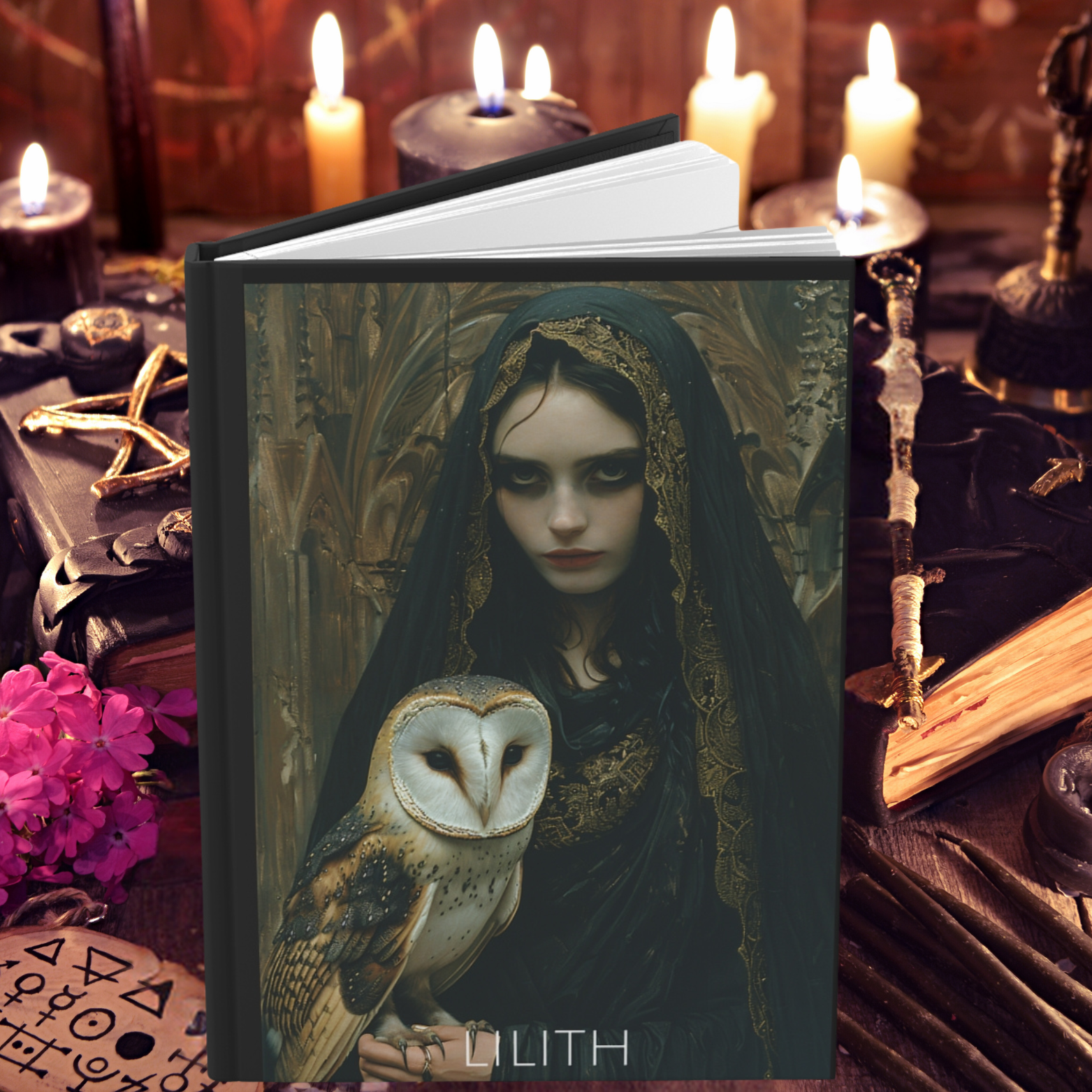 Lilith Goddess Hardcover Journal