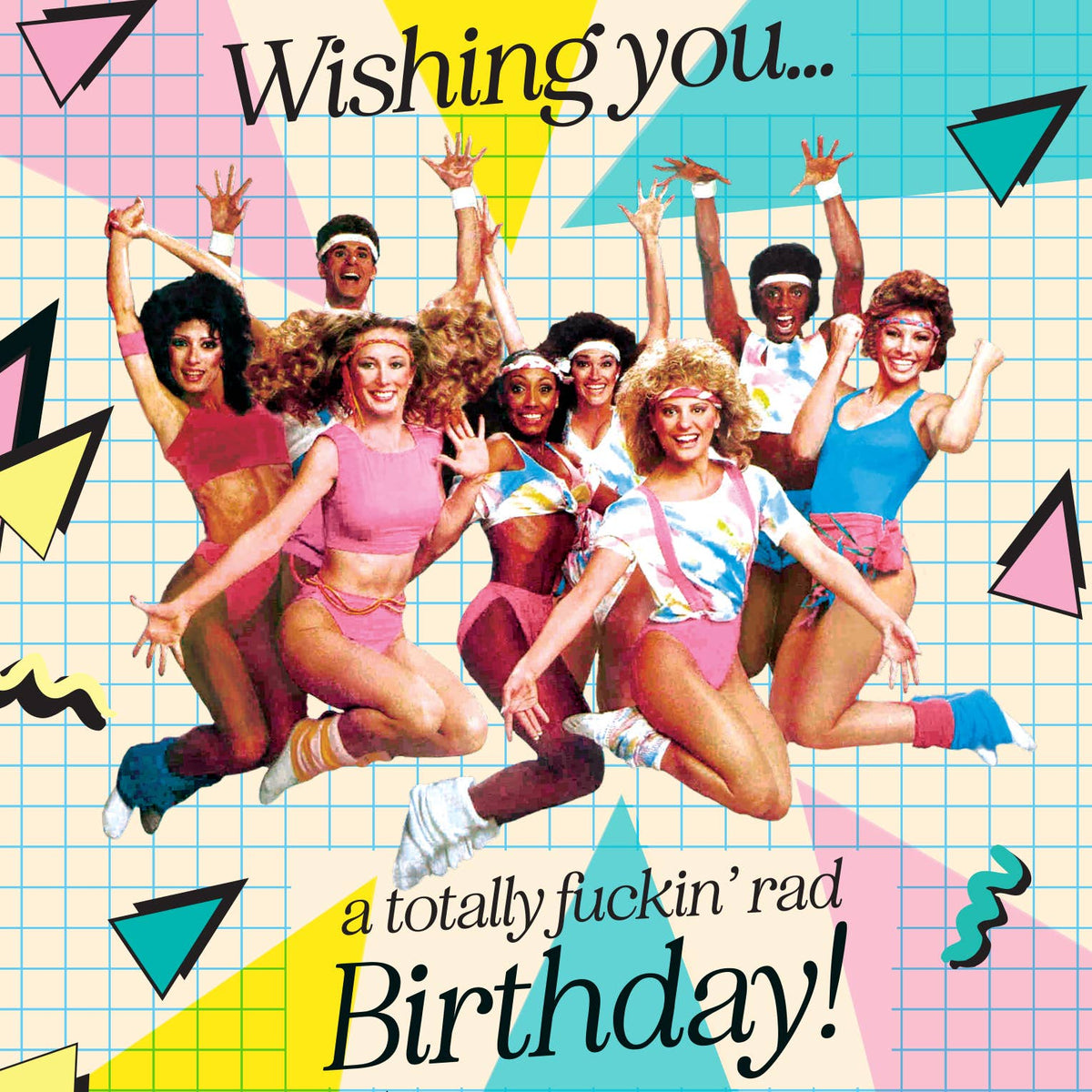 RAD 80's Birthday Card