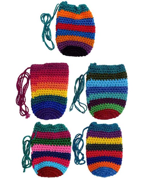 Colorful Crystal Pouch