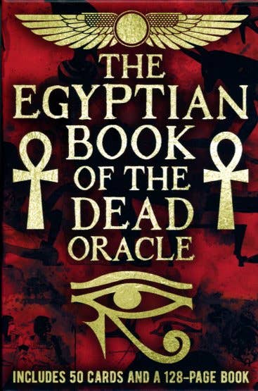 Egyptian Book Of The Dead Oracle Book + 50 Cards