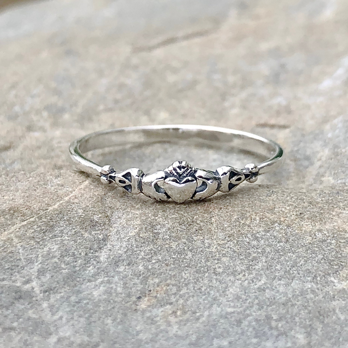 Tiny Claddagh Ring