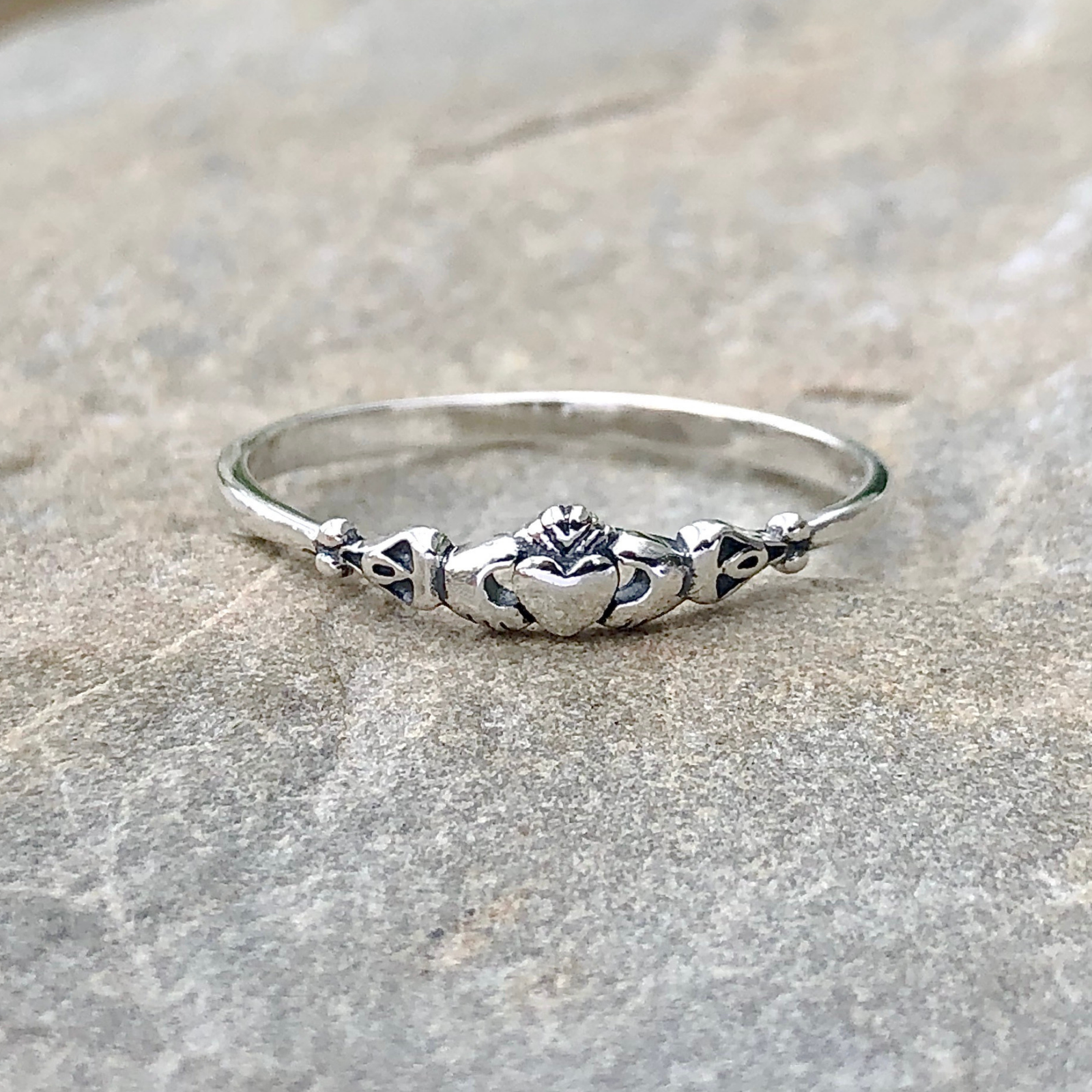 Tiny Claddagh Ring