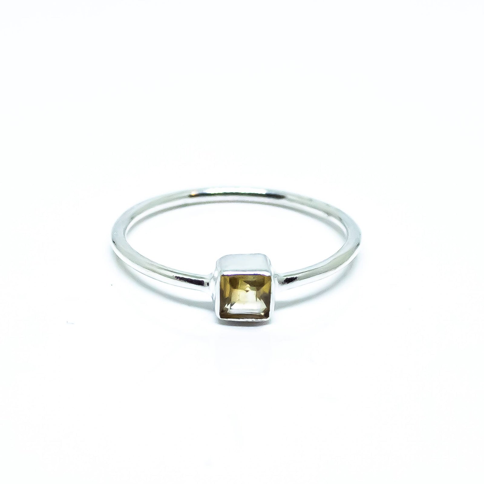Citrine Ring Sterling Silver 925