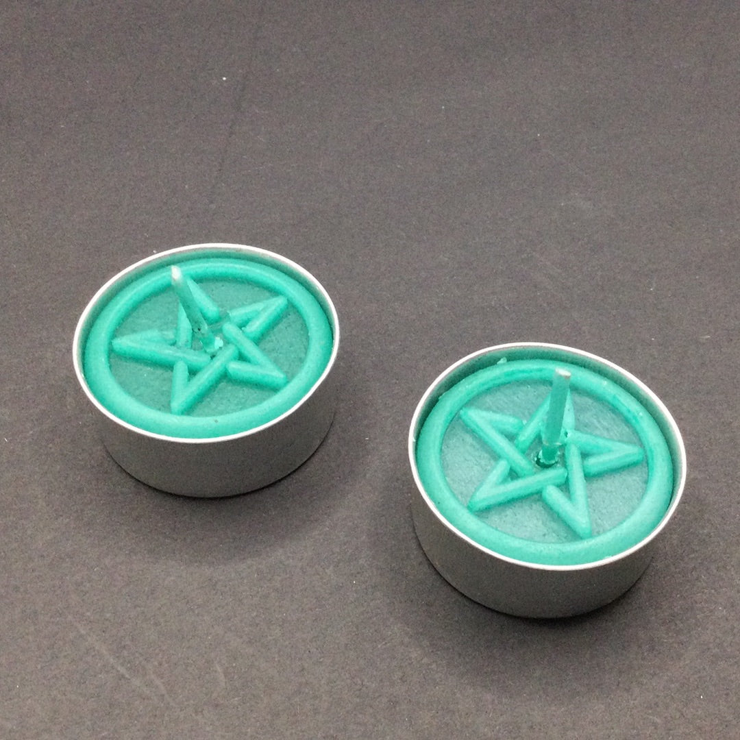 Pentagram Tea Lights