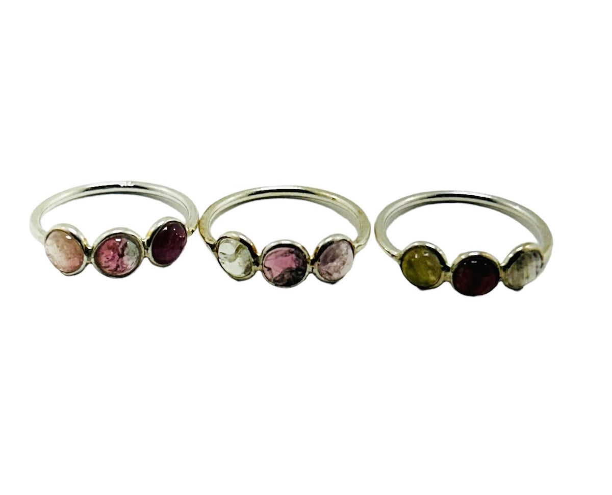 Tourmaline Ring Sterling Silver 925