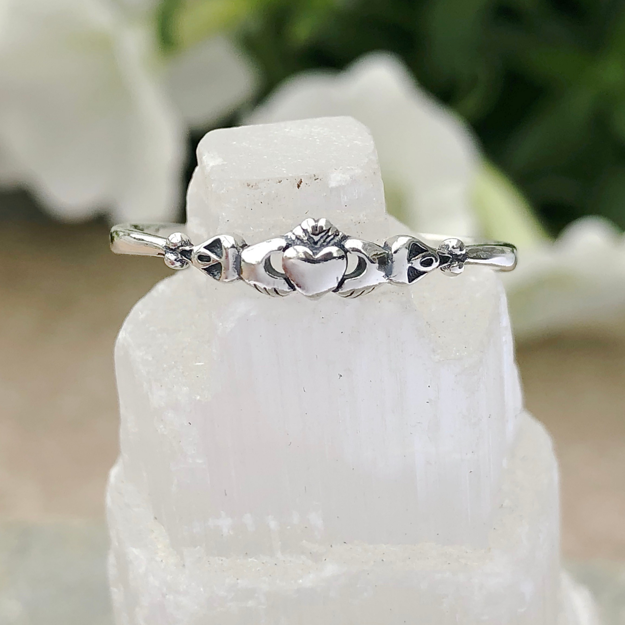 Tiny Claddagh Ring