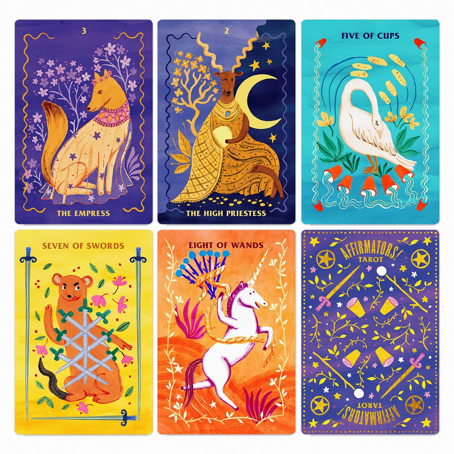 Affirmators!® Tarot Deck - Tarot Cards with Affirmations