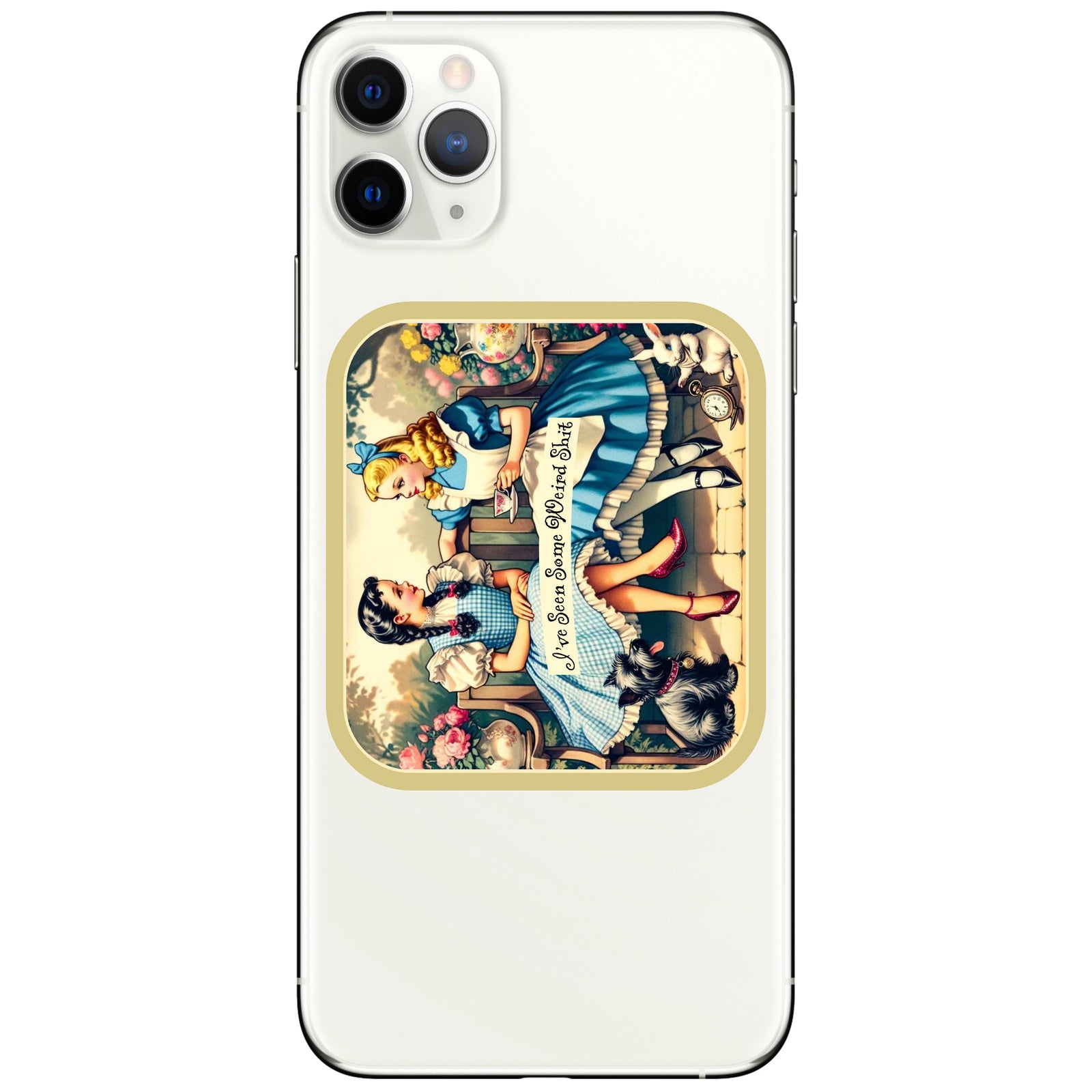 Seen Some Shit Friendship High Quality Vinyl Sticker