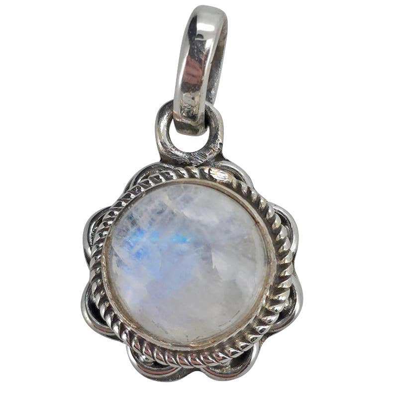 Moonstone Sterling Silver Pendant