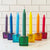 Orange Mini Glass Candle Holder