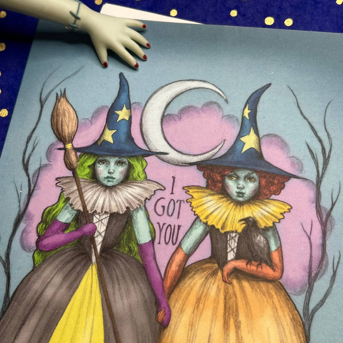 I Got You - Sea Witch - Blank Greeting Card 4.5 X 6.5 "
