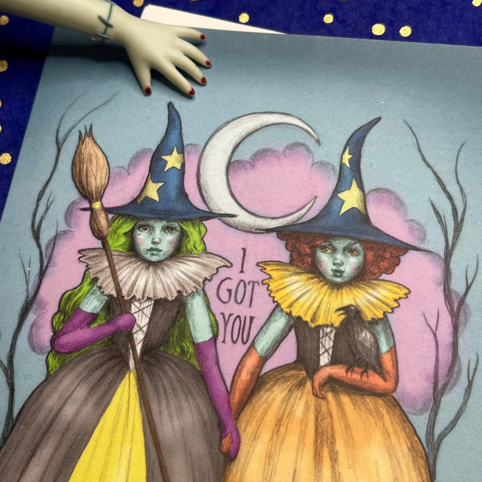 I Got You - Sea Witch - Blank Greeting Card 4.5 X 6.5 "