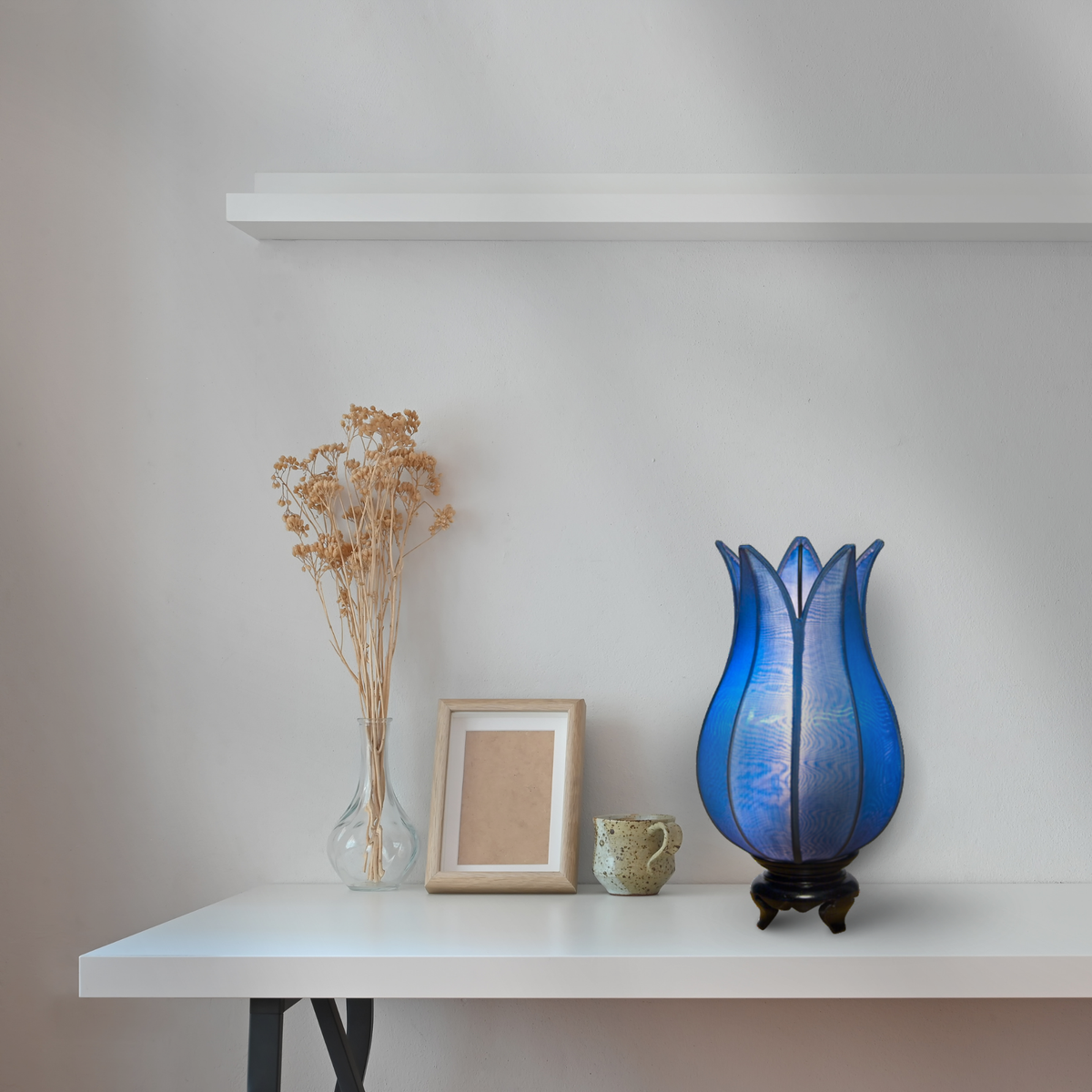 Baby Flowering Lotus Lamp - Sky