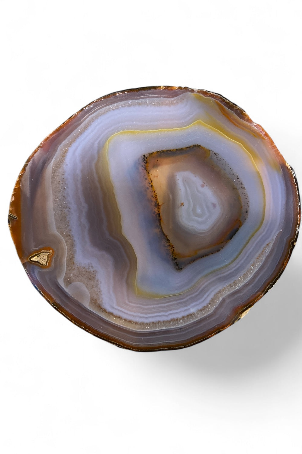 Gray Agate Slice
