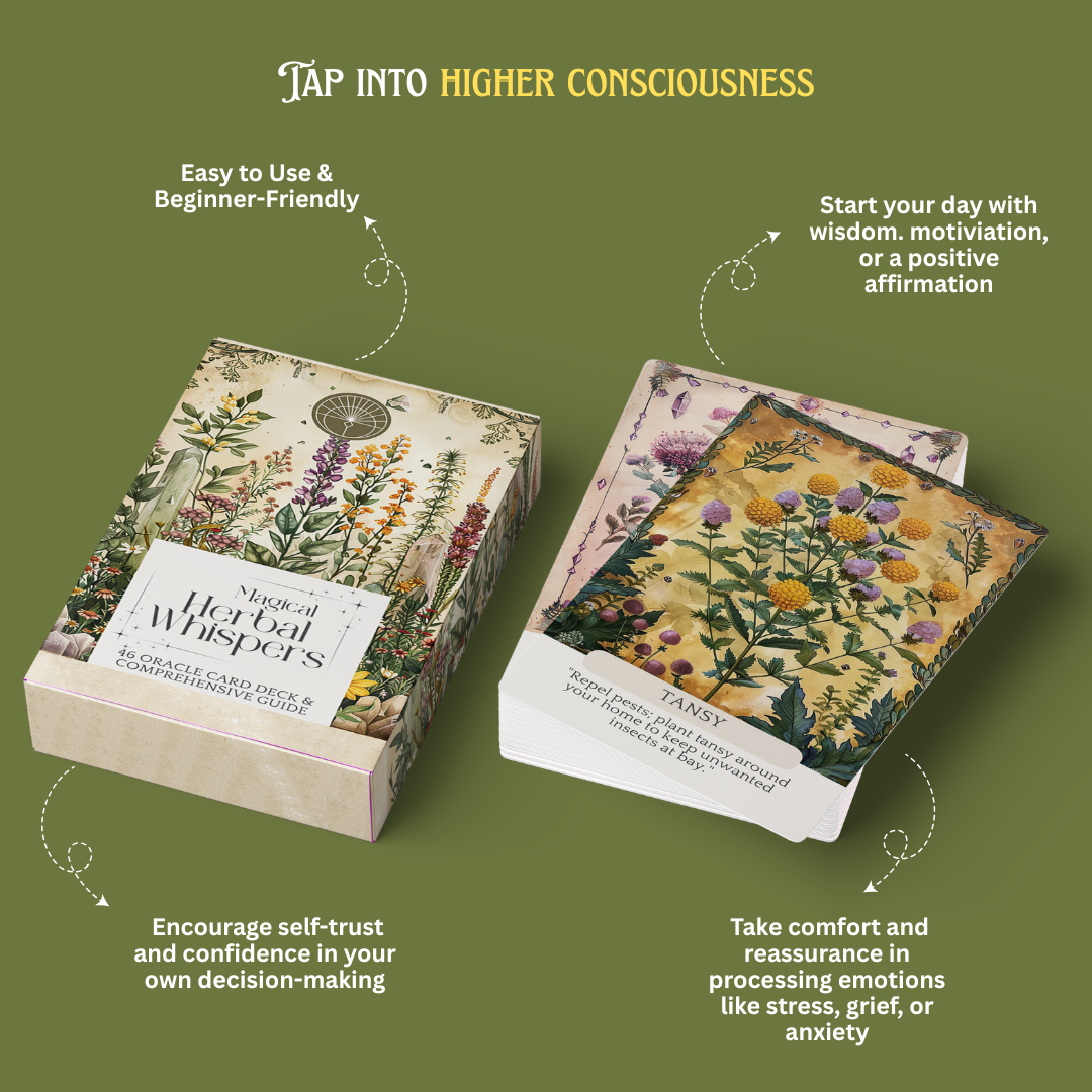Magical Herbal Whispers Oracle Card Deck