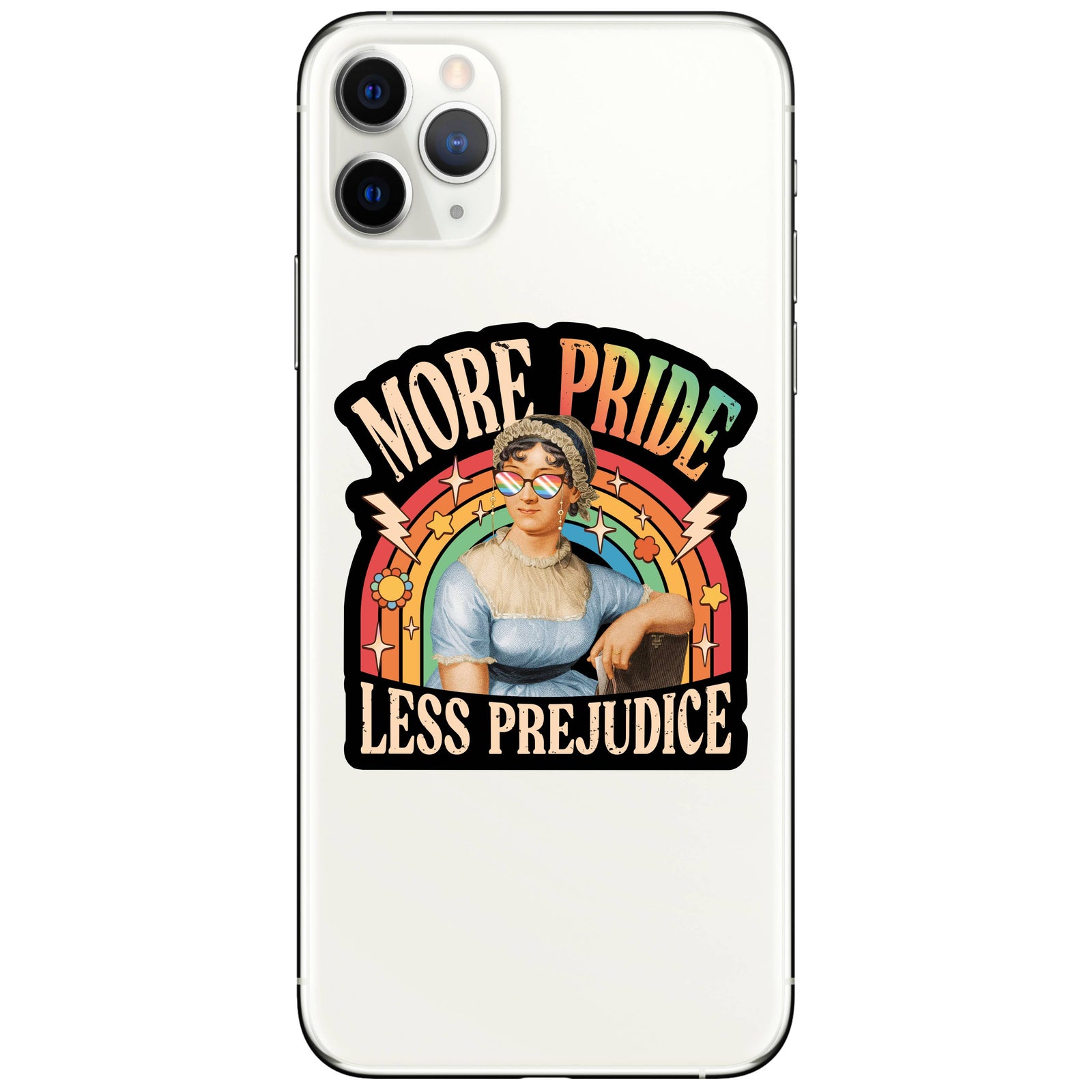 Austen LGBTQ Rights Pride Equality High Quality Vinyl Sticker