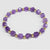Faceted Crystal Bracelet 8mm