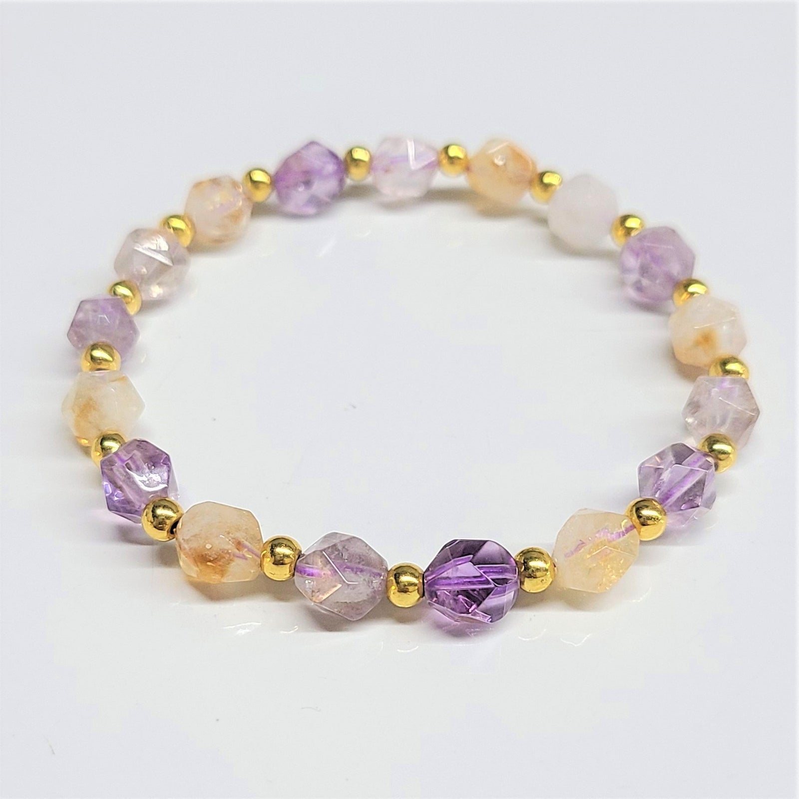 Faceted Crystal Bracelet 8mm