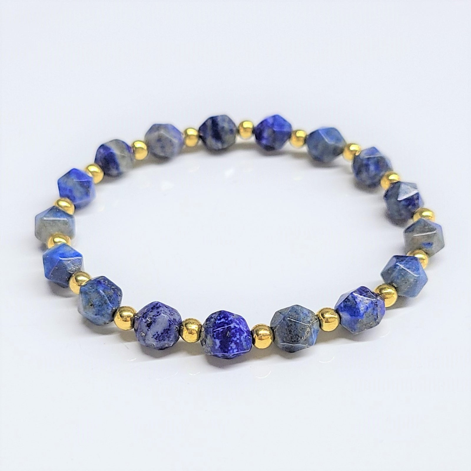 Faceted Crystal Bracelet 8mm