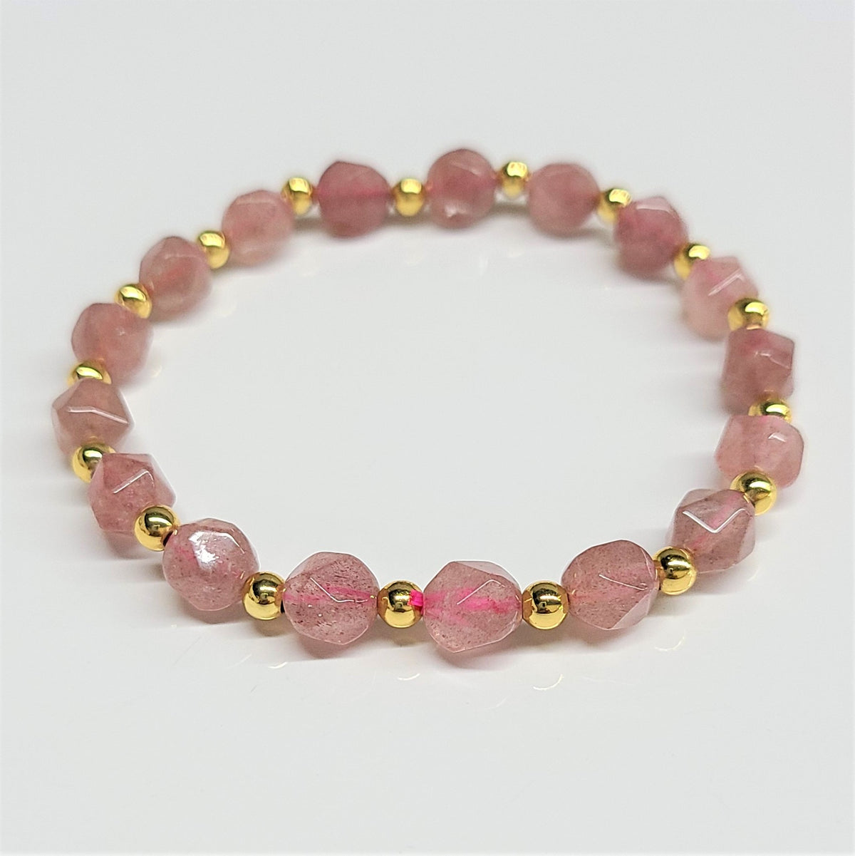 Faceted Crystal Bracelet 8mm