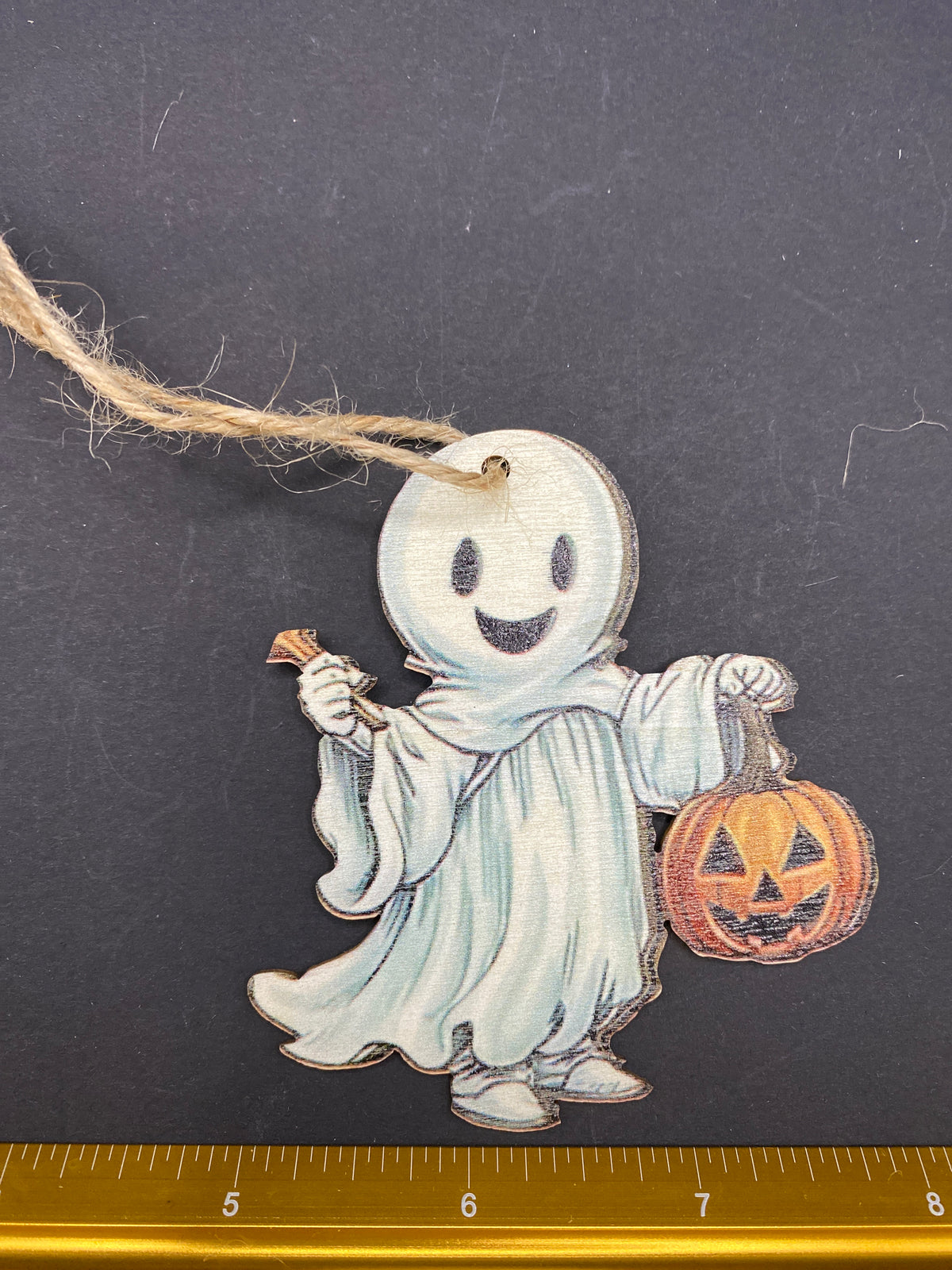 Assorted Halloween Wooden Ornament