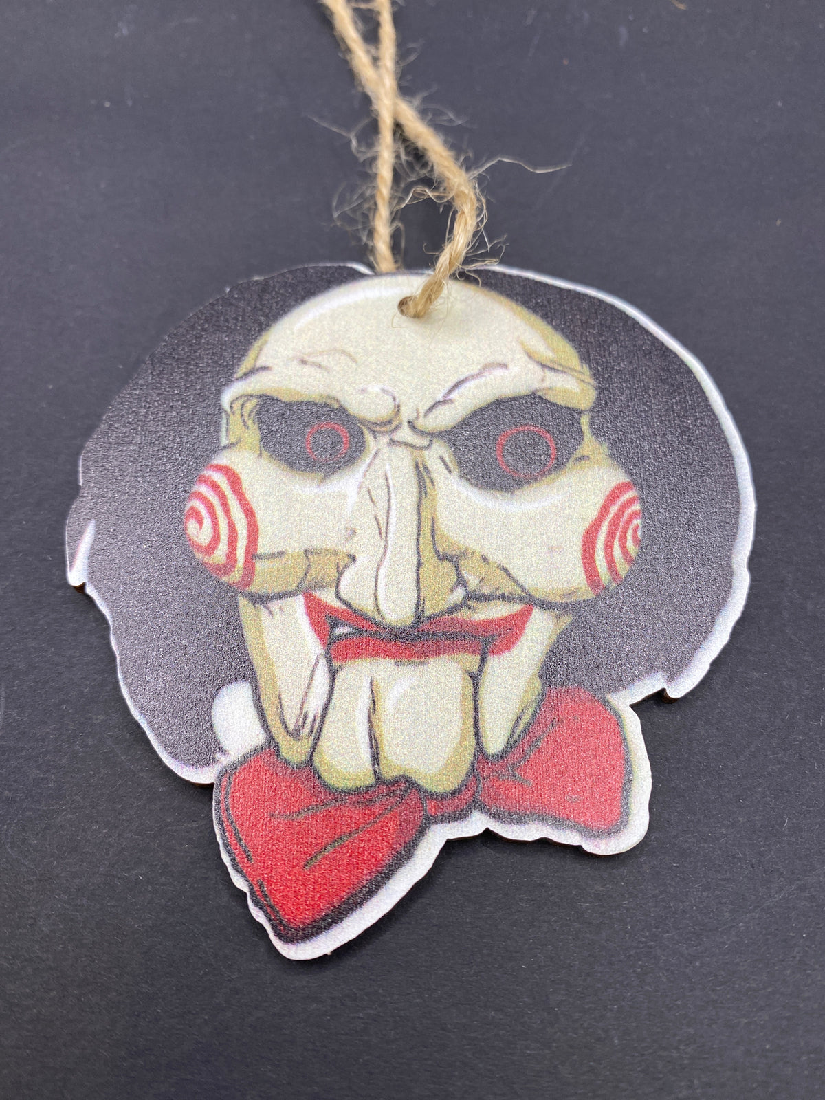 Wooden Horror Icon Ornament