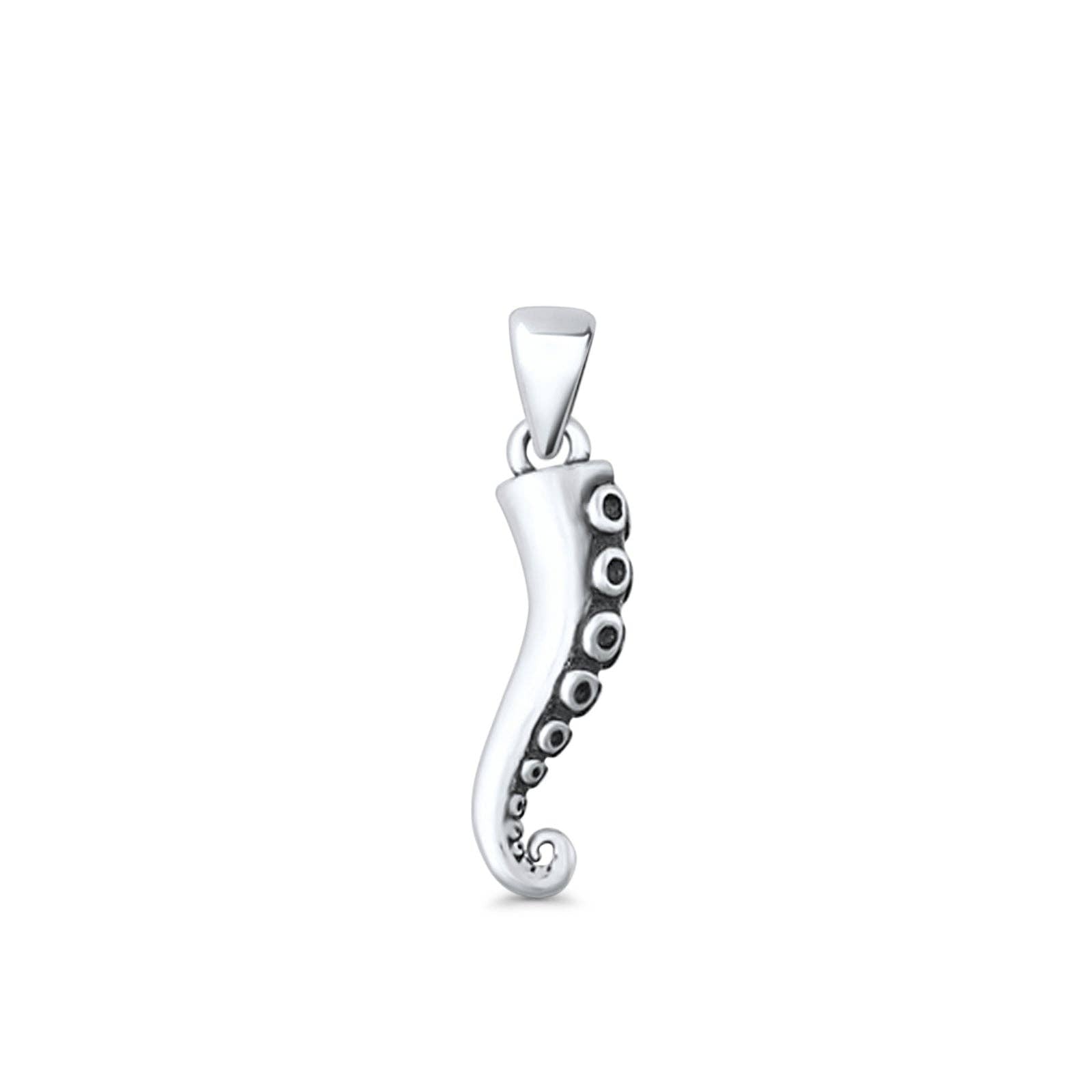Tentacle Pendant Oxidized