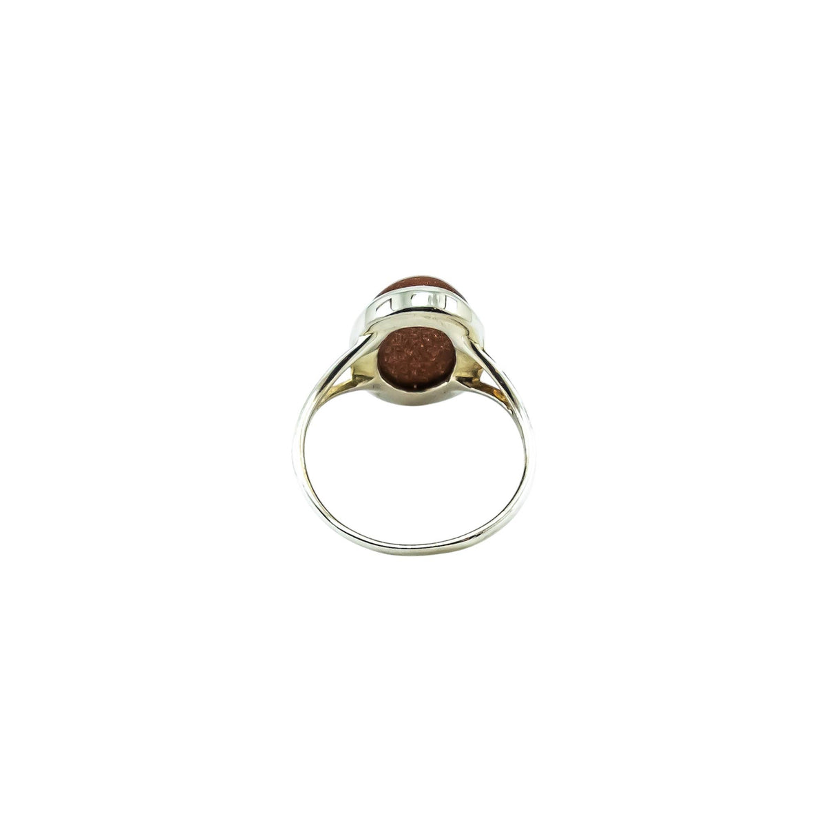 Goldstone Sterling Silver Ring