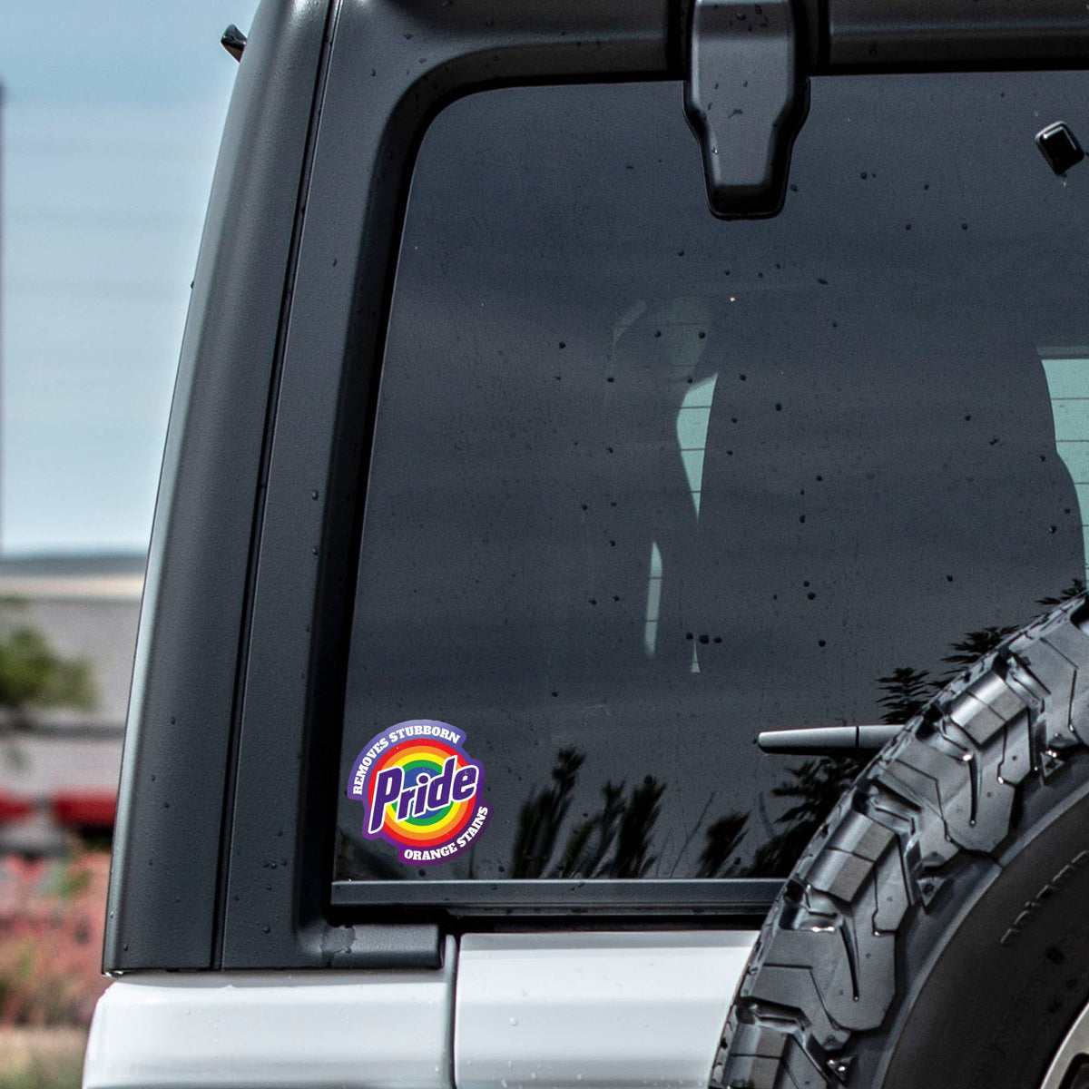 Pride Politics LGBTQ+ Ally Funny High Quality Vinyl Sticker