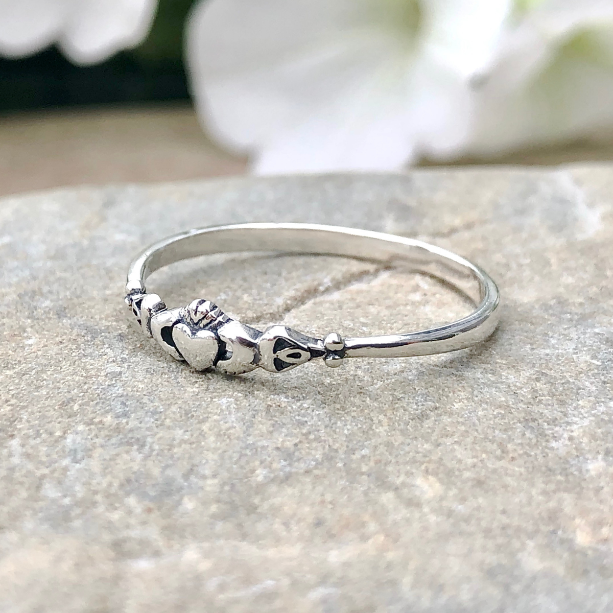 Tiny Claddagh Ring
