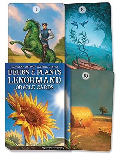 Herbs And Plants Lenormand Oracle Cards