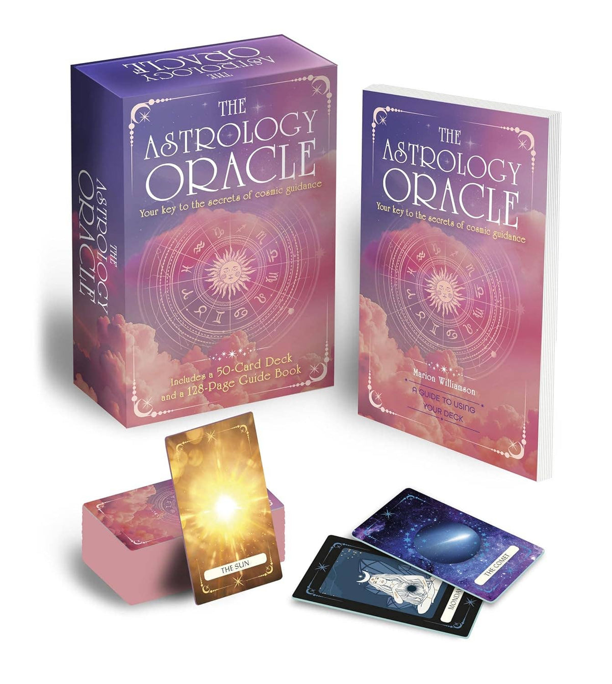 Astrology Oracle Book &amp; Card Deck (Arcturus Oracle Kits)