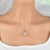 Rose Quartz Gemstone Sterling Silver Women`s Pendant