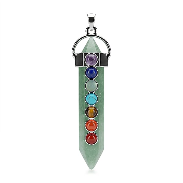 Aventurine Chakra Pendant Necklace