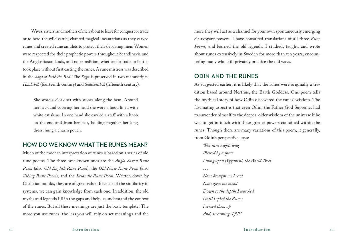 A Little Bit of Runes by Cassandra Eason