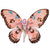 Magical Butterfly - Vinyl Holographic Sticker By Marybel Martin