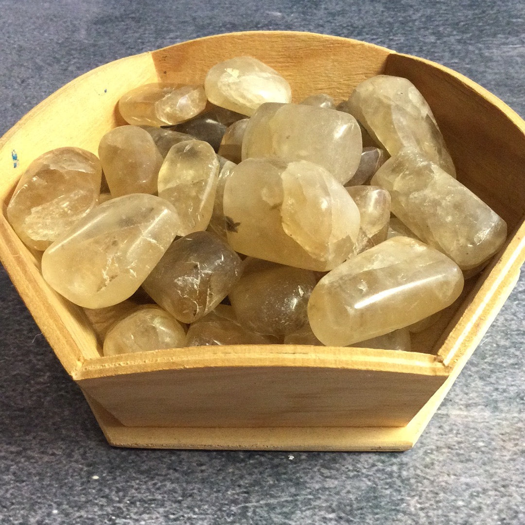 Citrine (Natural & Heat Treated) Tumbled