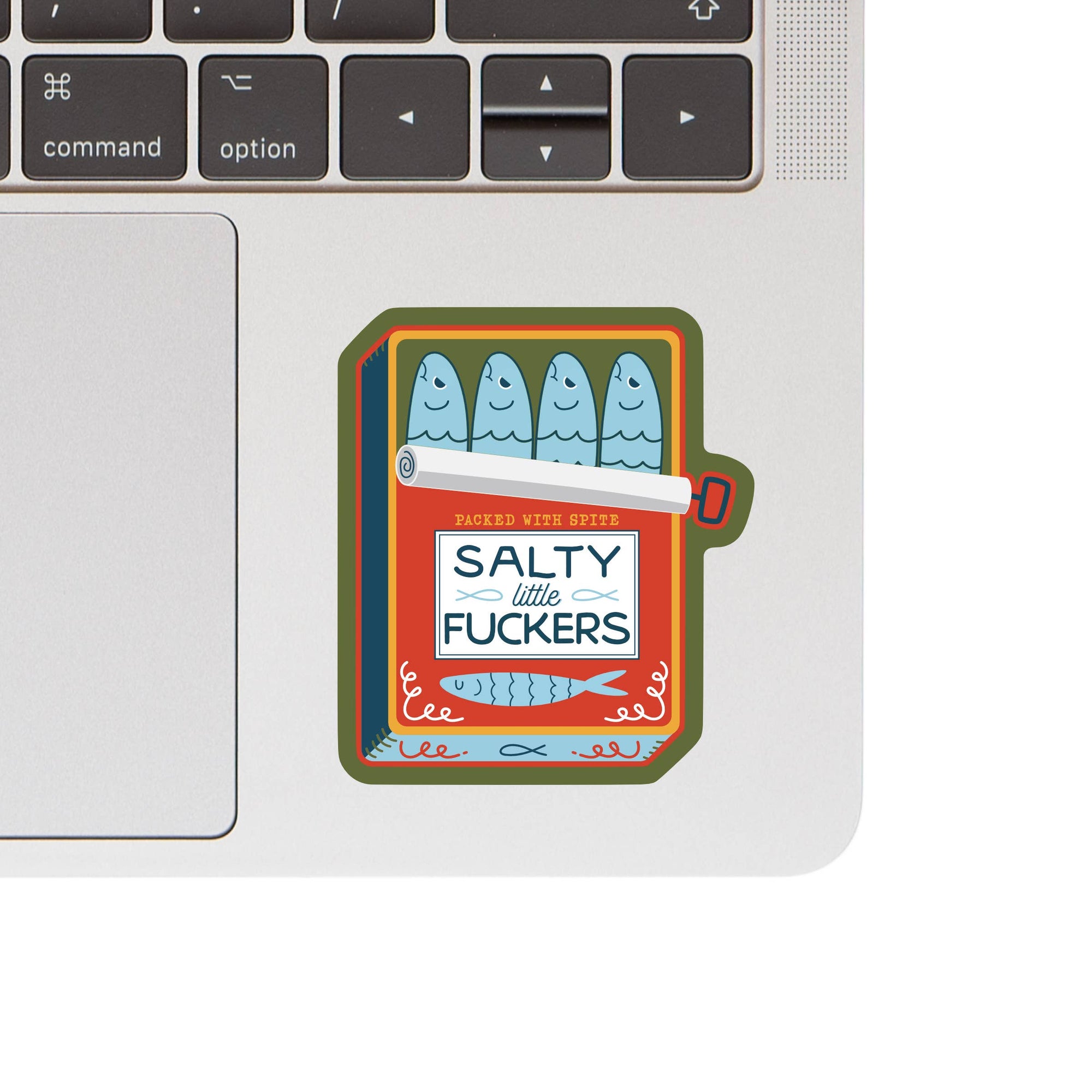 Sardines Fish High Quality Vinyl Sticker