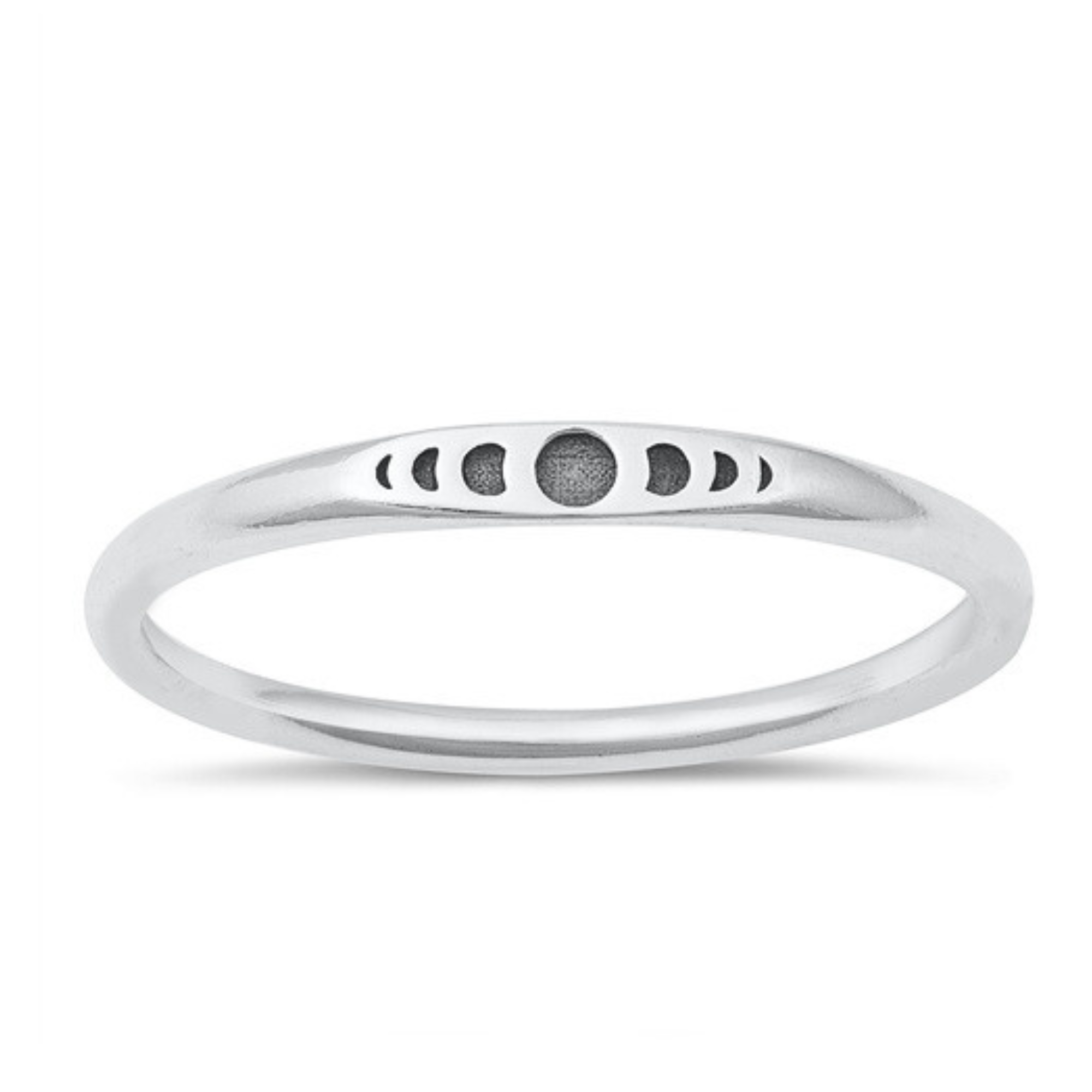 Tiny Moon Phases Ring