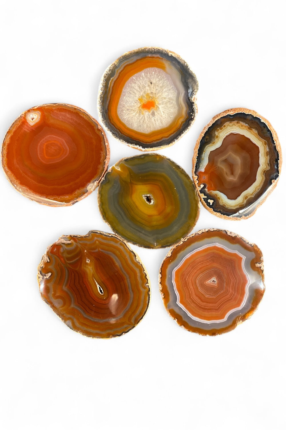Carnelian Agate Slice Small