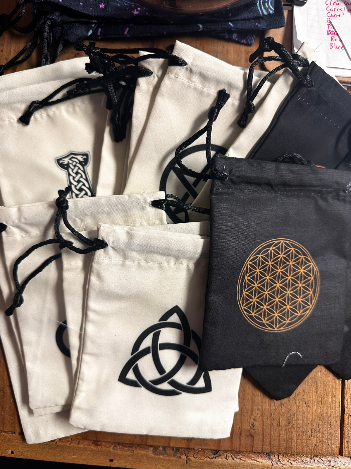 4x5 Drawstring Bags with Symbols