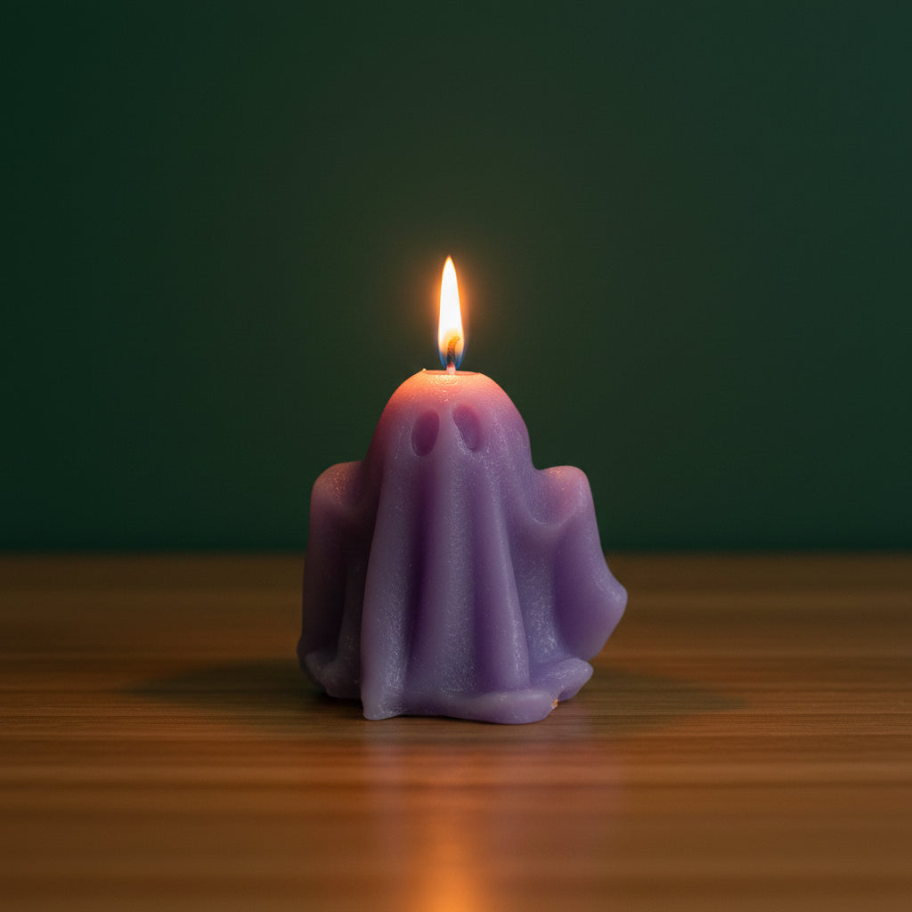 Sheet Ghost Figure Candle