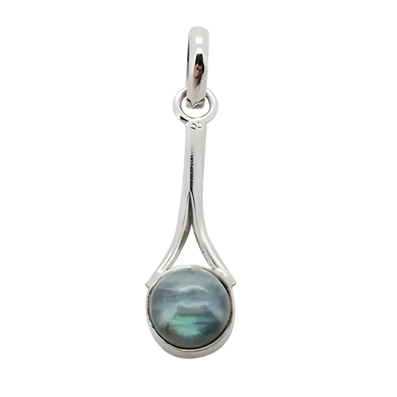 Labradorite Sterling Silver Pendant